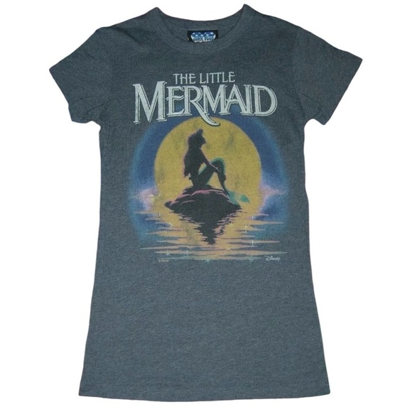 Junk Food Tee Shirt Vintage 90’s The Little Mermaid Disney Ariel Retro Kidcore - Picture 1 of 9